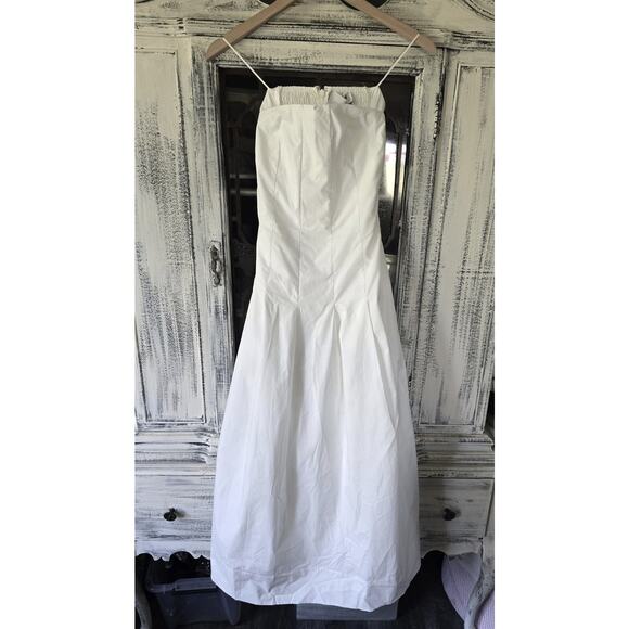 NWT Anthropologie Mare Mare Strapless A-Line Midi Dress-Large - Picture 5 of 5